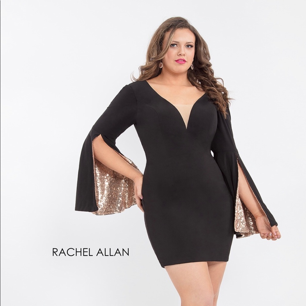 Rachel Allan Black Formal Dress